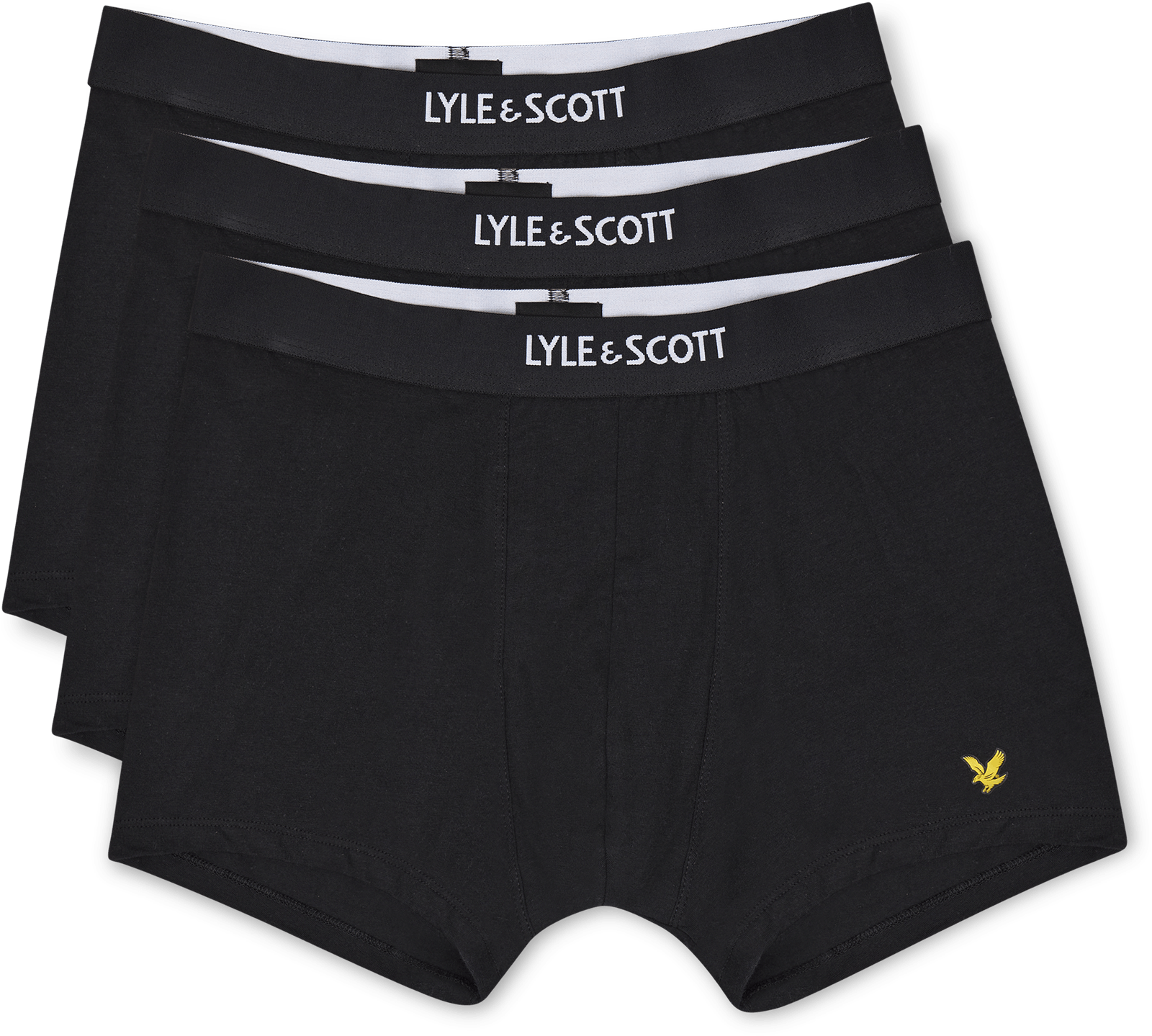 Lyle & Scott Mens And Nathan 3, Male, Vaatteet, Alusvaatteet, Musta, L