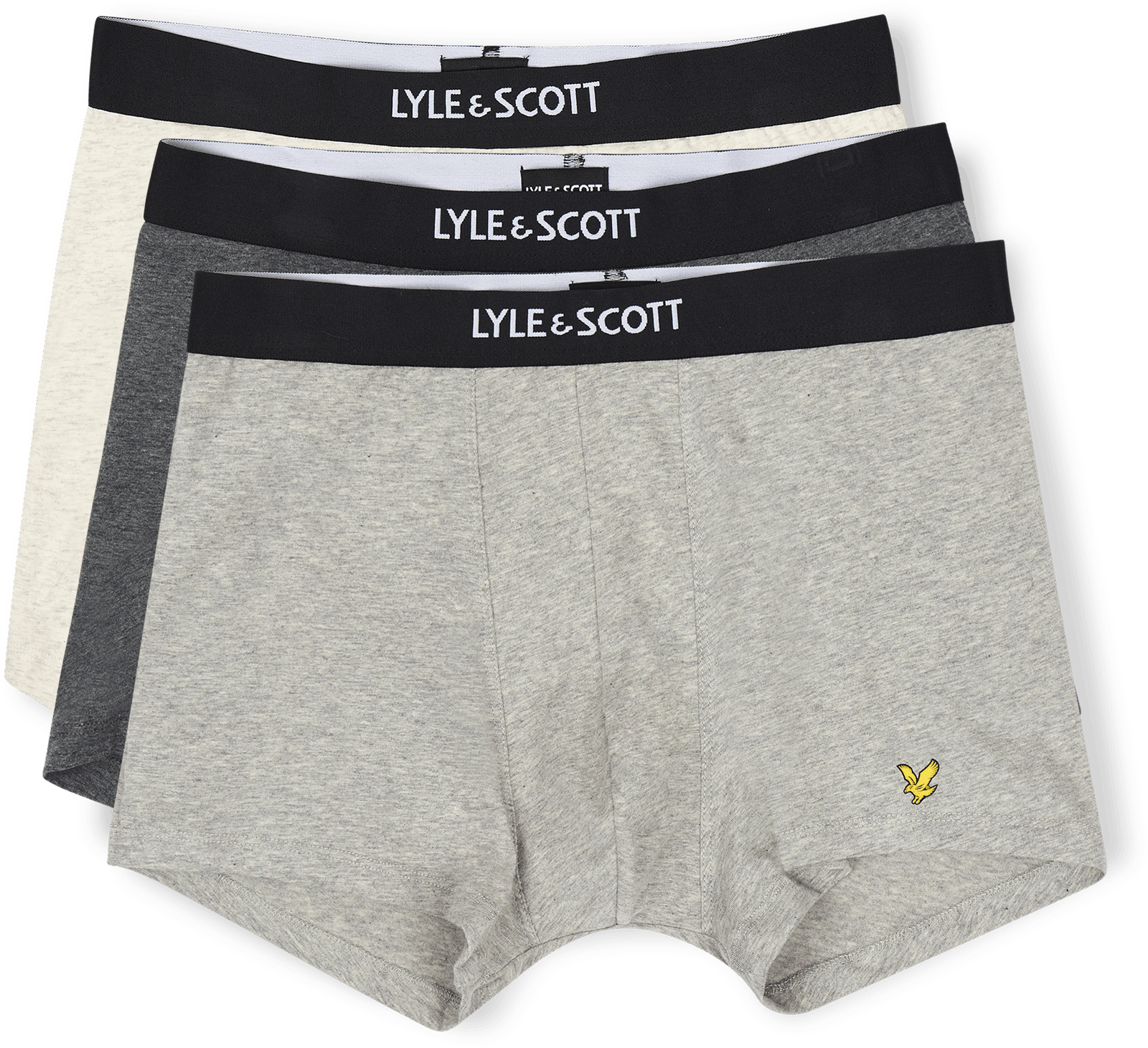 Lyle & Scott Mens And Nathan 3, Male, Vaatteet, Alusvaatteet, Harmaa, XXL