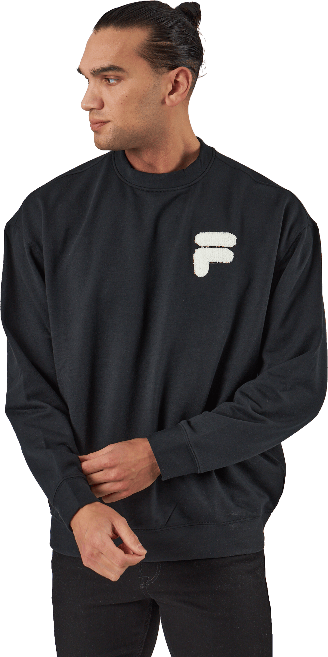 Cosenza Recycled Sweatshirt Wi Black