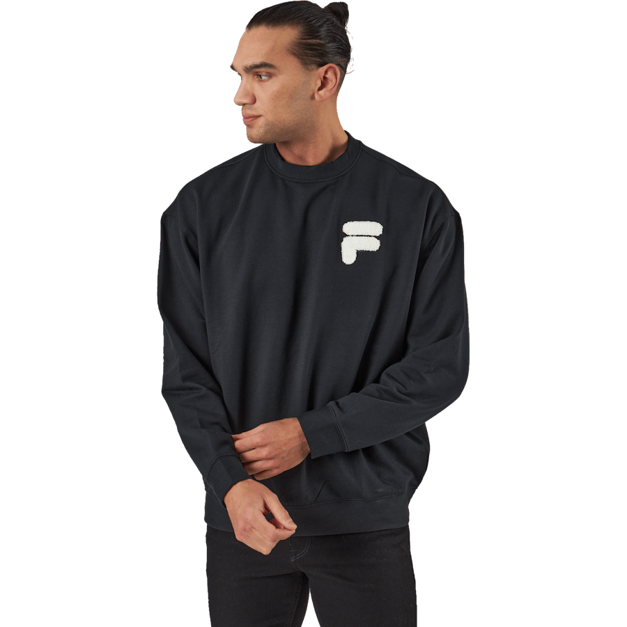 Cosenza Recycled Sweatshirt Wi Black