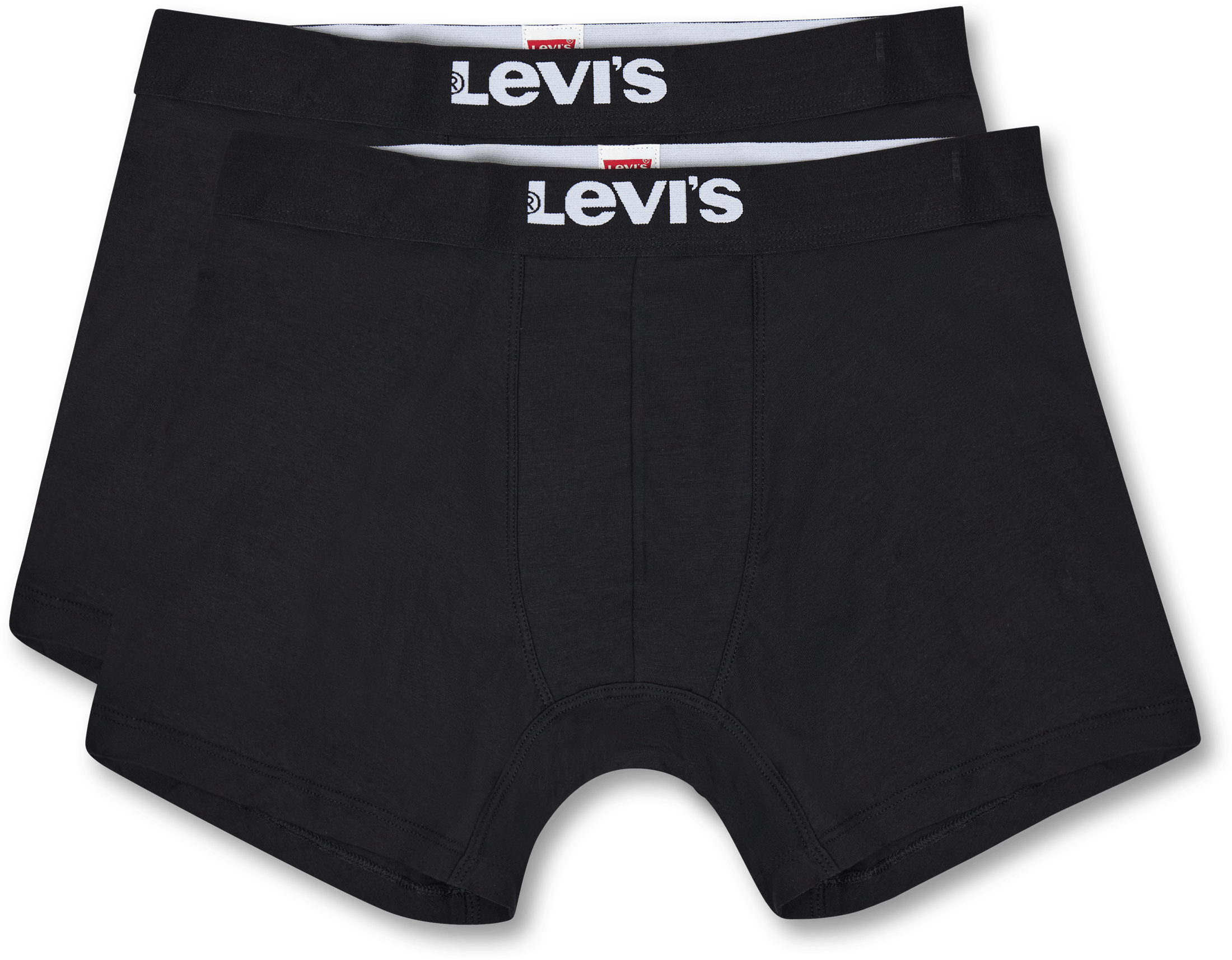 Levis Men Solid Basic Boxer Br 005, Male, Apparels, Underwear, Black, XXL