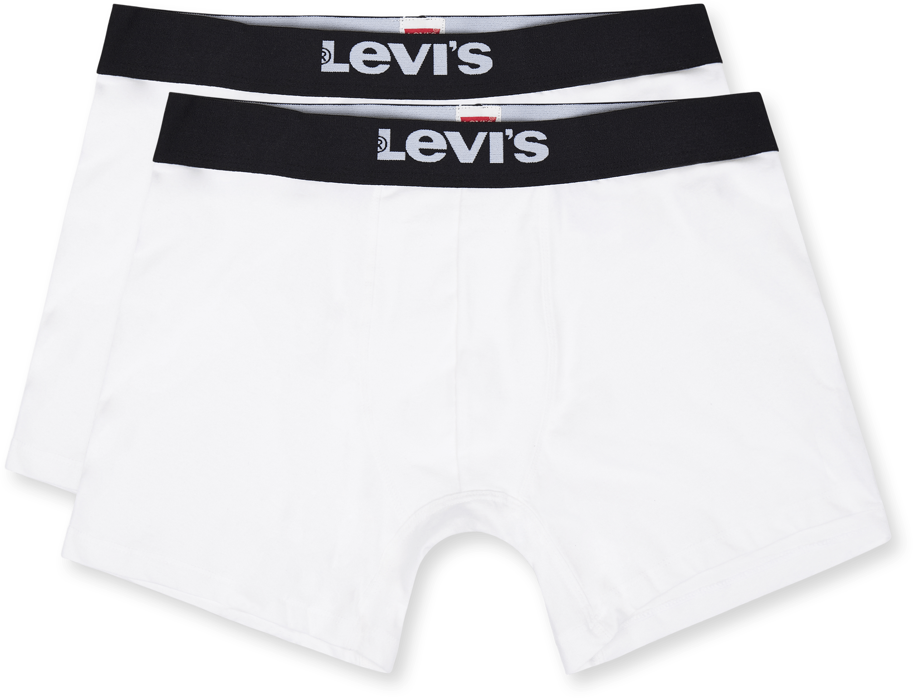 Levis Men Solid Basic Boxer Br 011, Male, Apparels, Underwear, White, M