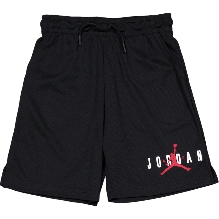 Essentials Graphic Mesh Short Black
