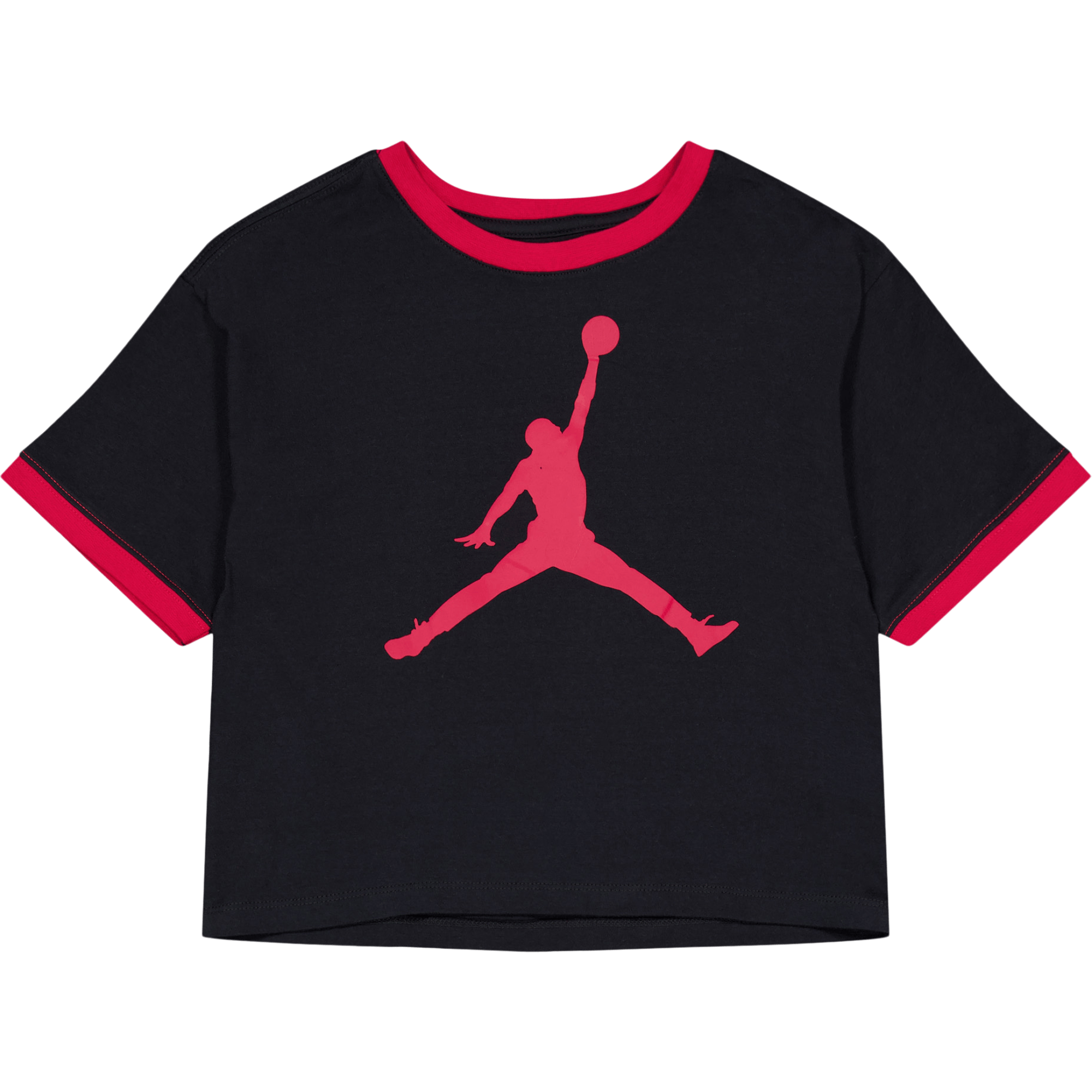 Essentials Ringer Tee Black