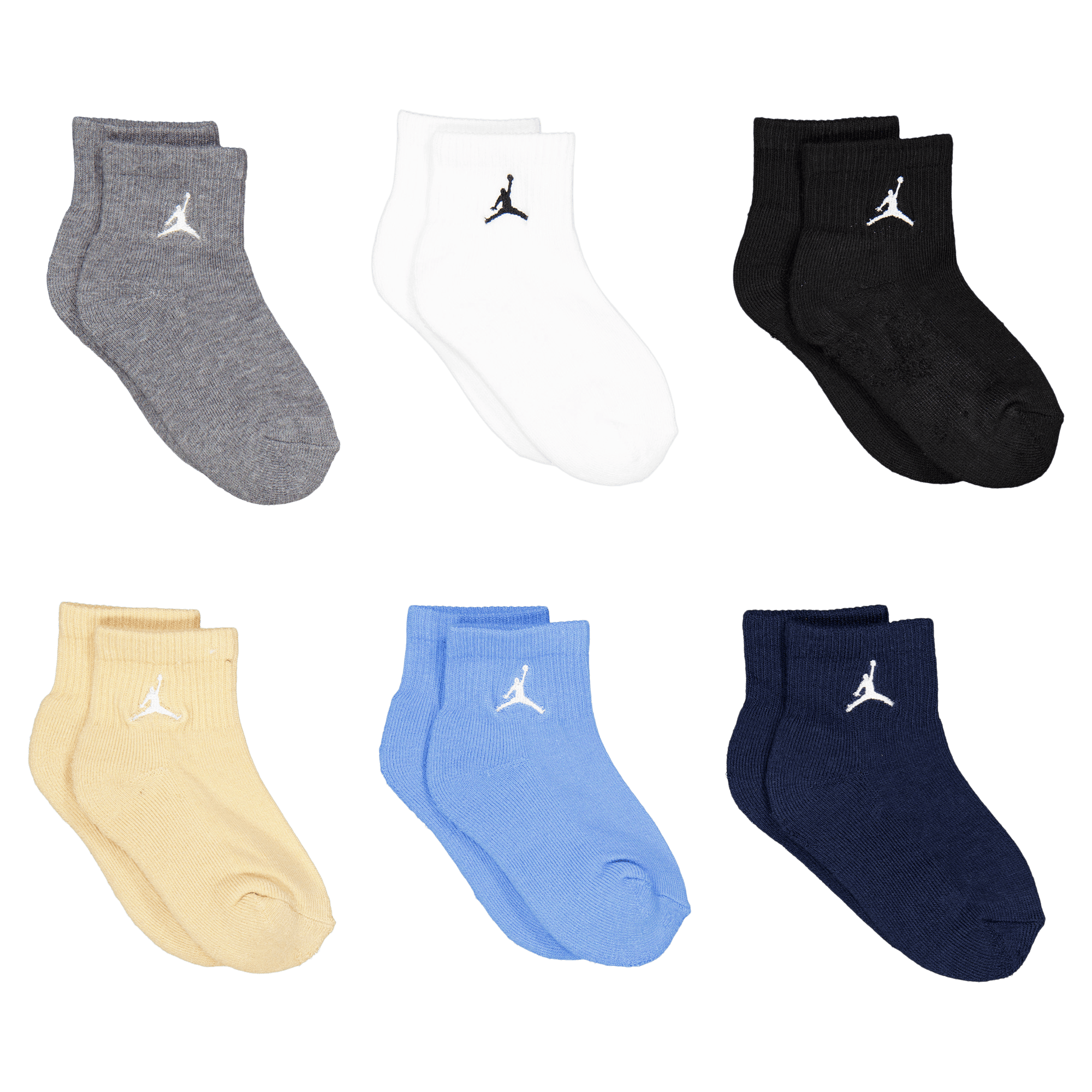 Everyday Essentials 6pk Ankle Obsidian