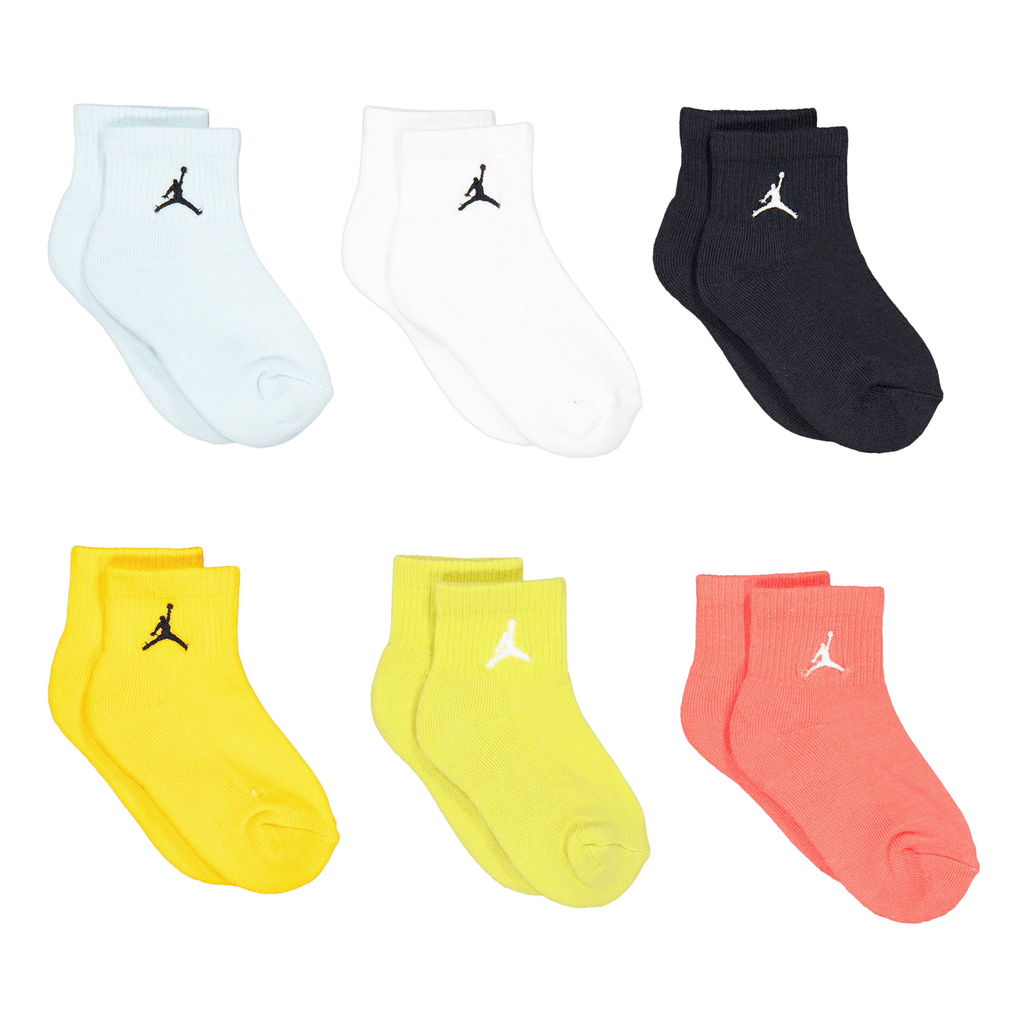 Everyday Essentials 6pk Ankle Off Noir