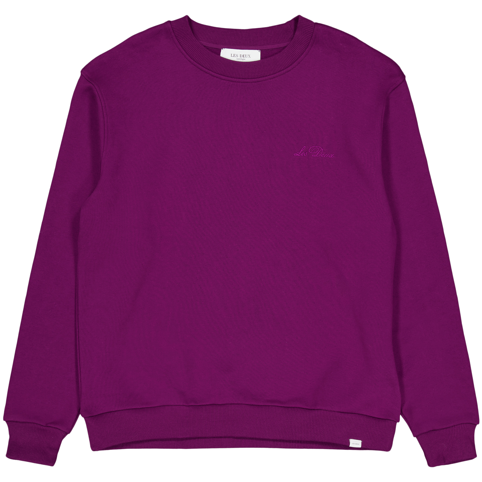 Les Deux Crew Sweatshirt Dark Purple