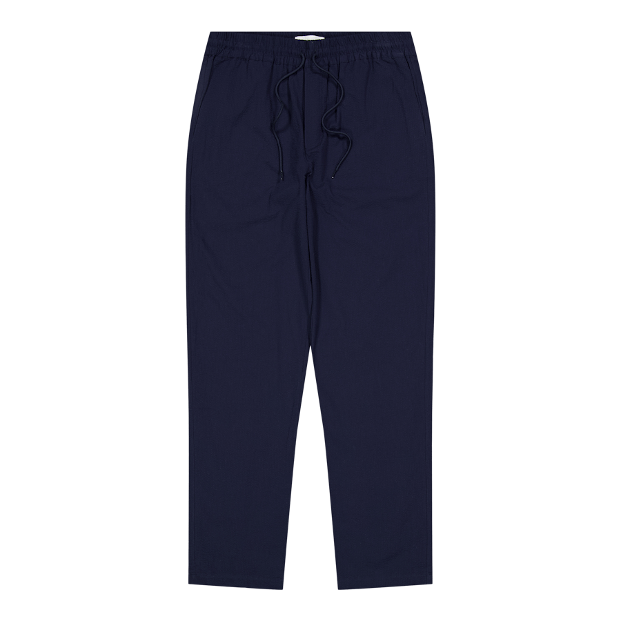 Les Deux Patrick Seersucker Pants Dark