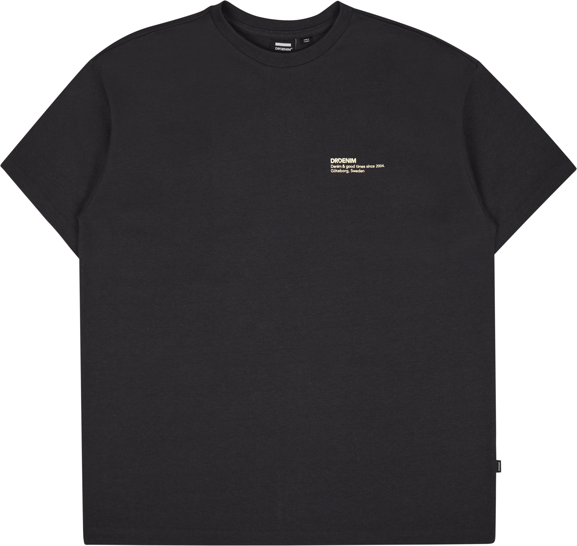 Trooper Tee B06 Graphite Happy Lemon, Male, Apparels, Tops, Black, S