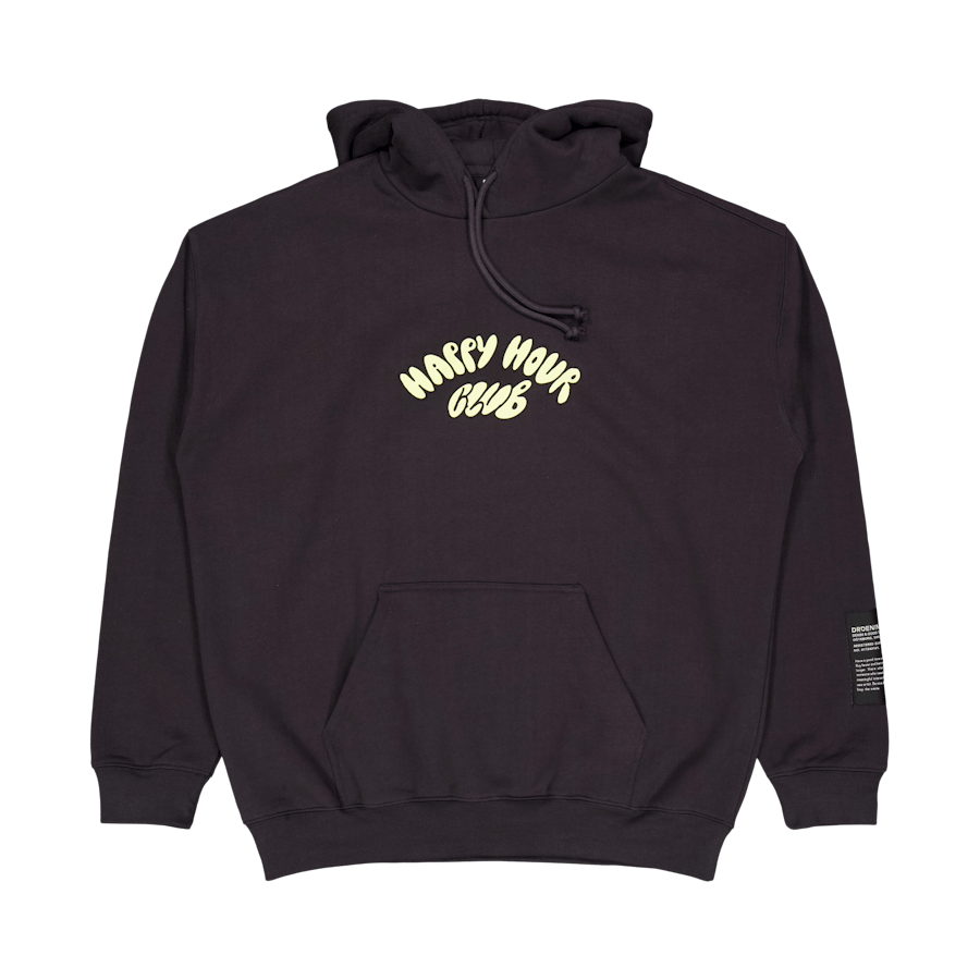 Damien Hoodie B07 Graphite Happy Hour Lemon