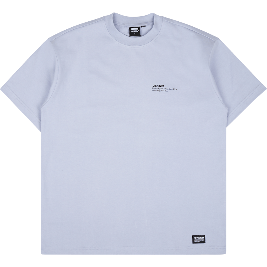 Miller Tee N02 Aster Haze Wordmark