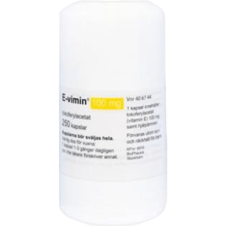 E-vimin Kaps 100mg 250st