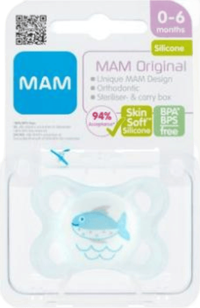 Mam Original 0-6m Silk Teat 2s