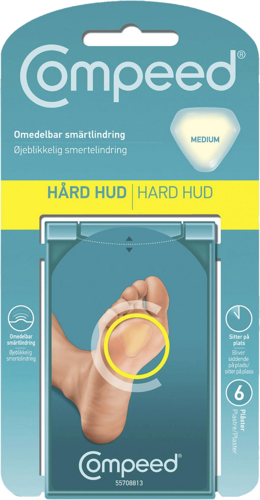 Compeed Callous Hård Hud 6st