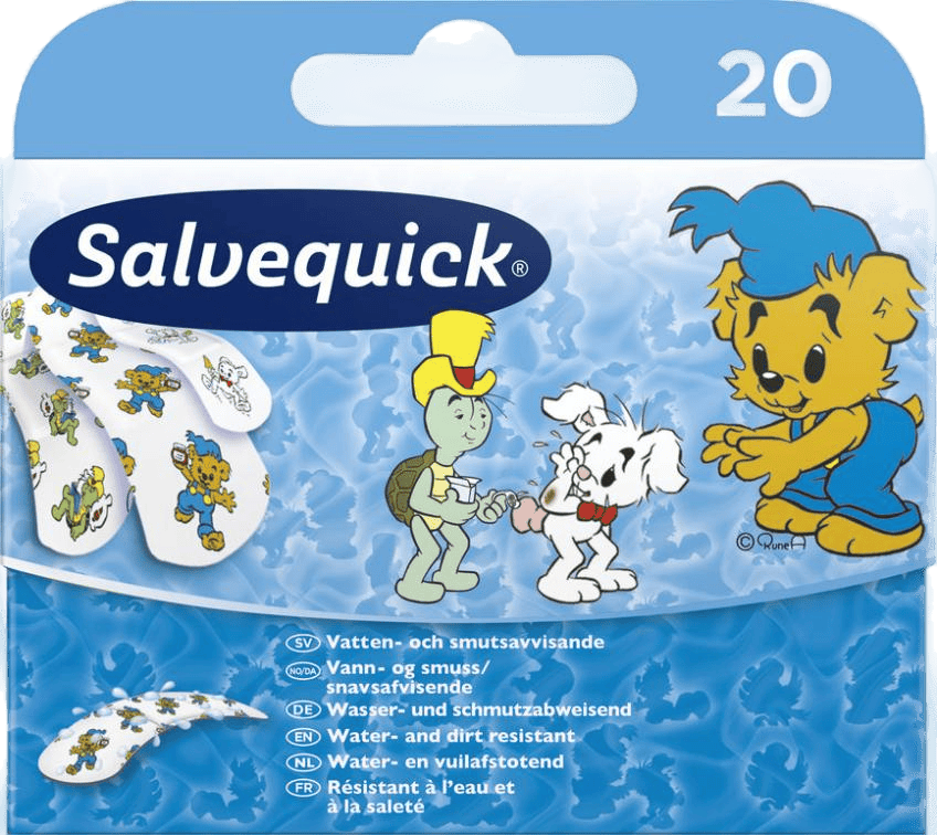 Salvequick Bamse Barnplåster