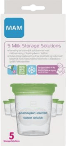 Mam Milk Storage Solution 5p