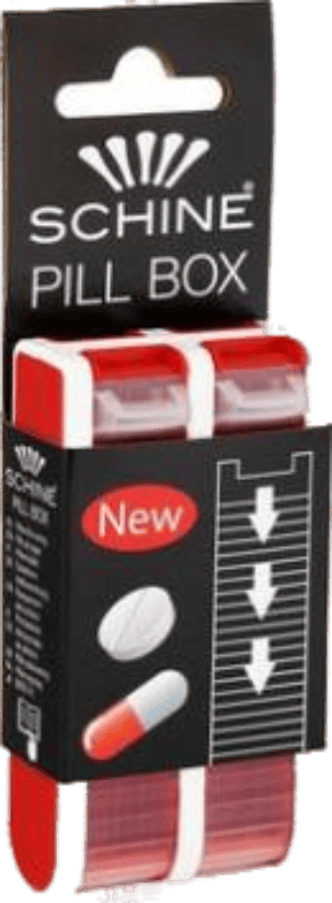 Schine Pill Box Pillerförvarin