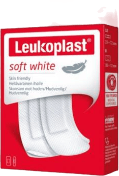 Leukoplast Soft White 20st