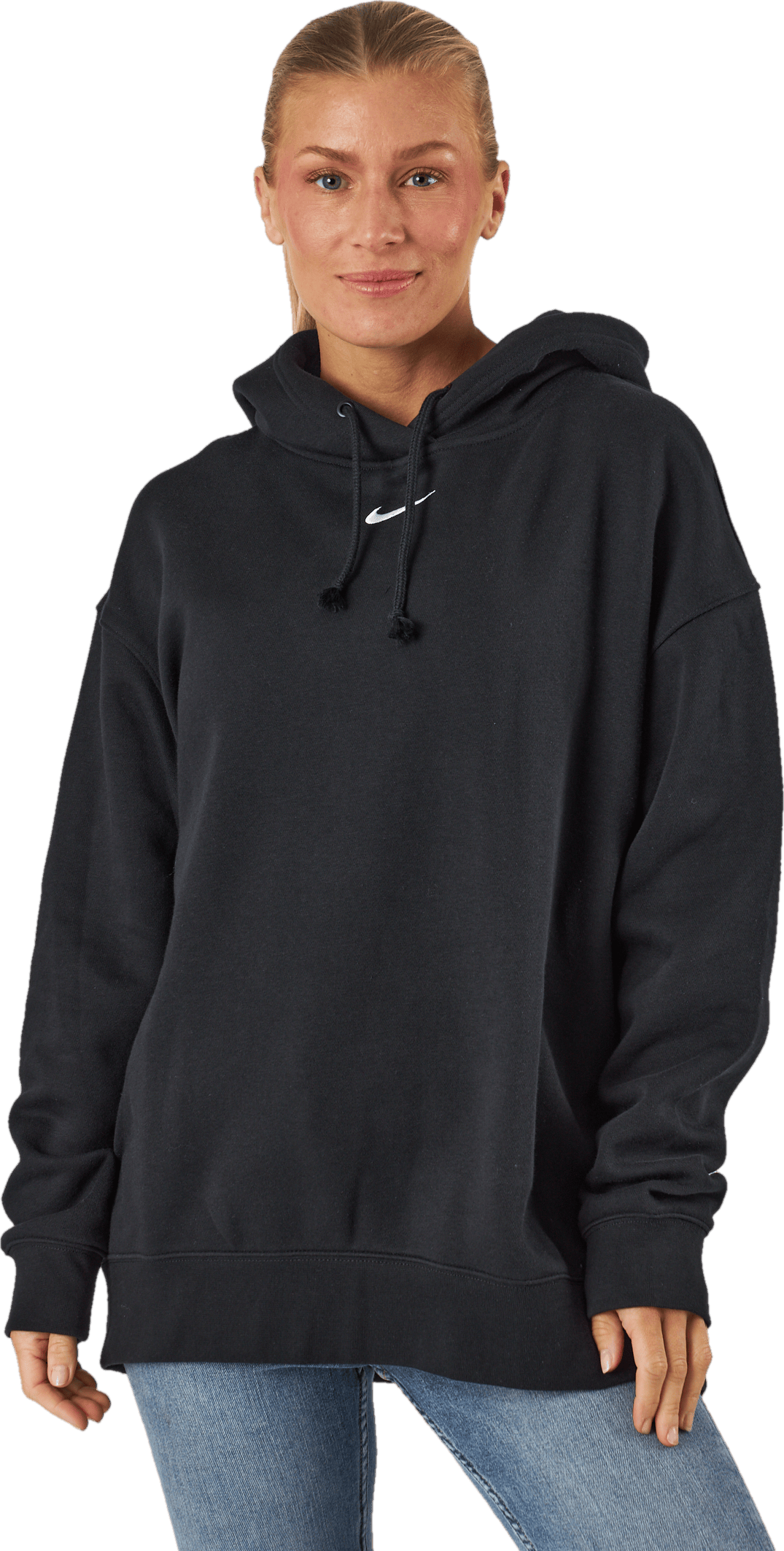 Nike Sportswear Collection Ess Black, Female, Odevy, Košele, Čierna, M