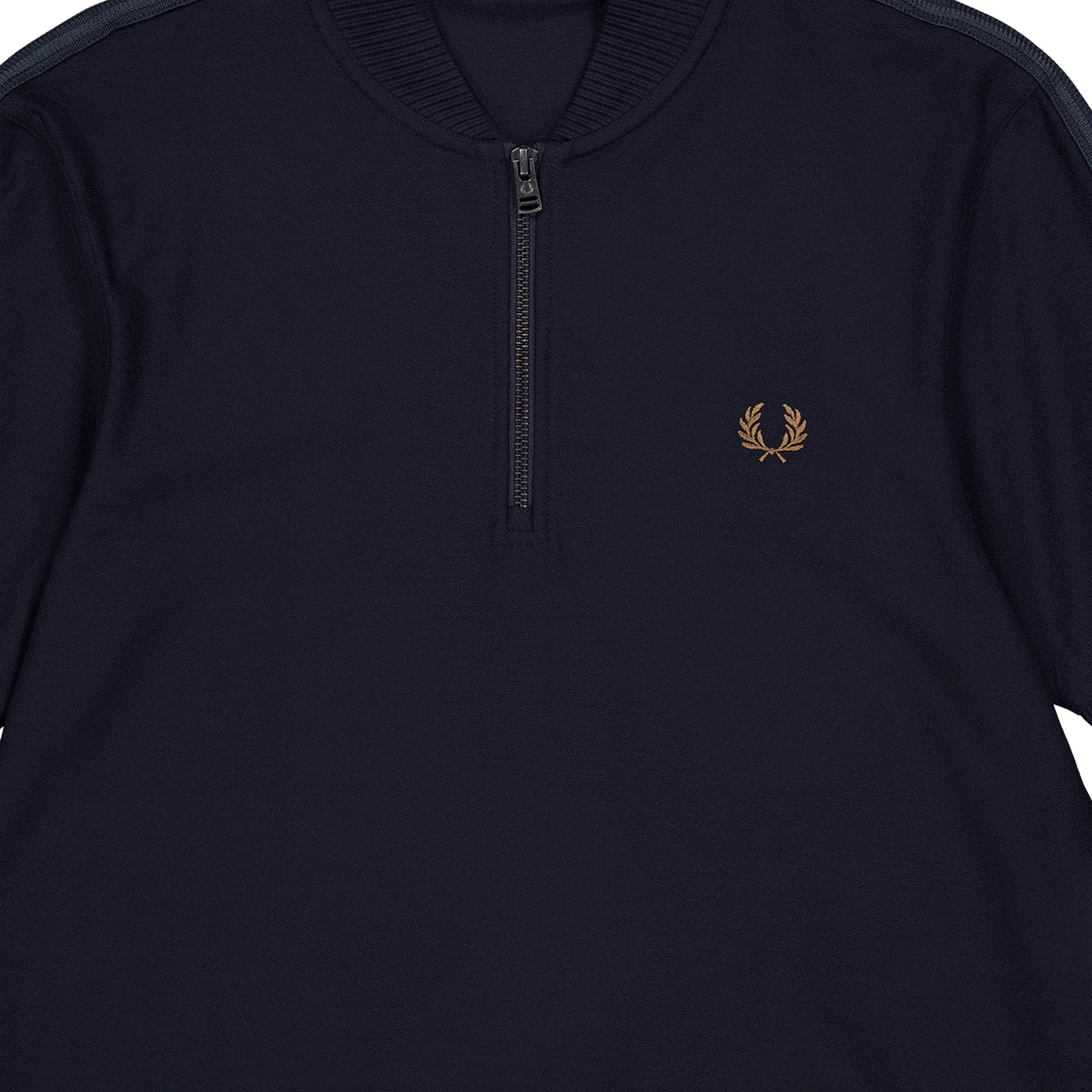 Fred Perry Bomber Half Zip Polo 608 - Bild 4