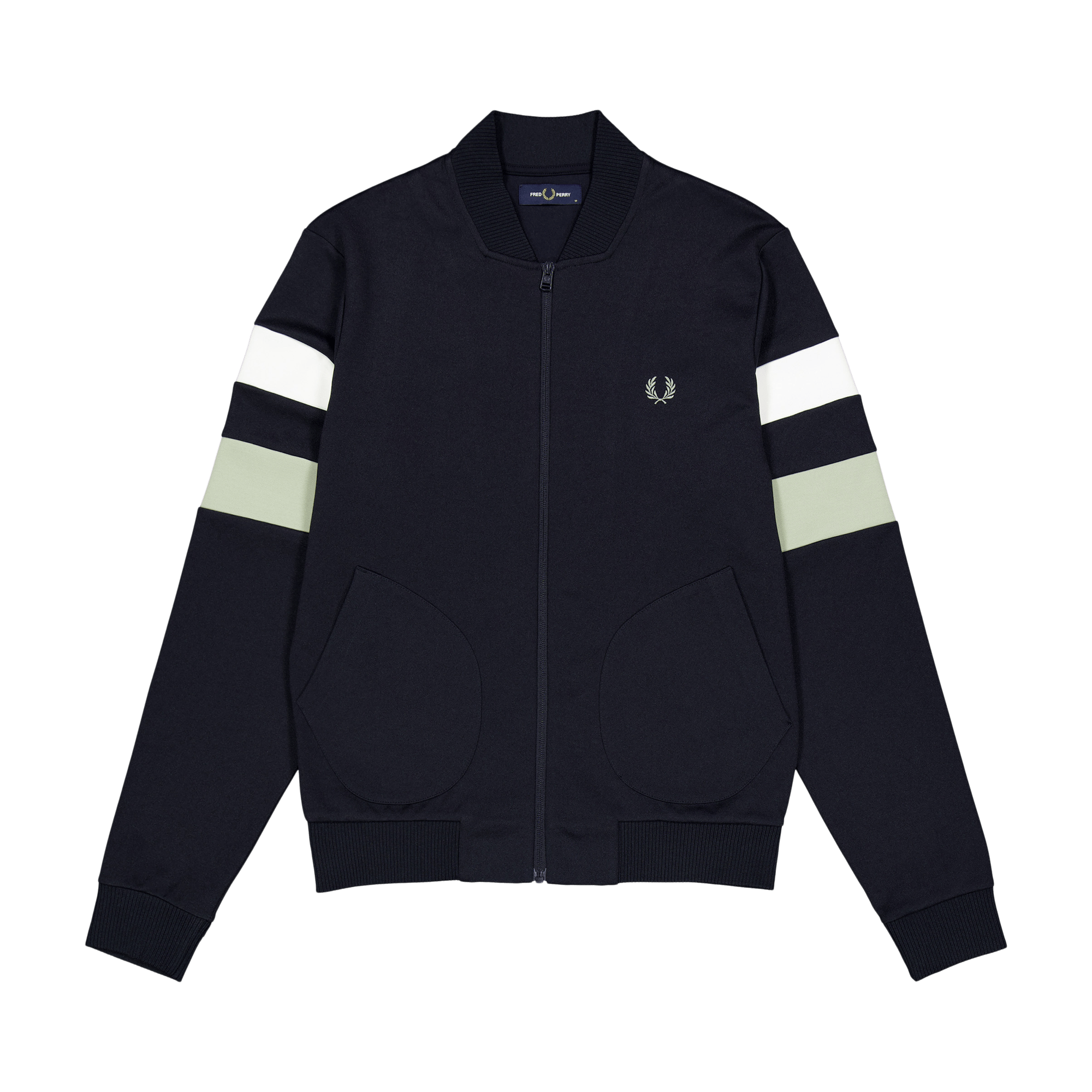 Fred Perry Tipped Sleeve Trk Jkt 608
