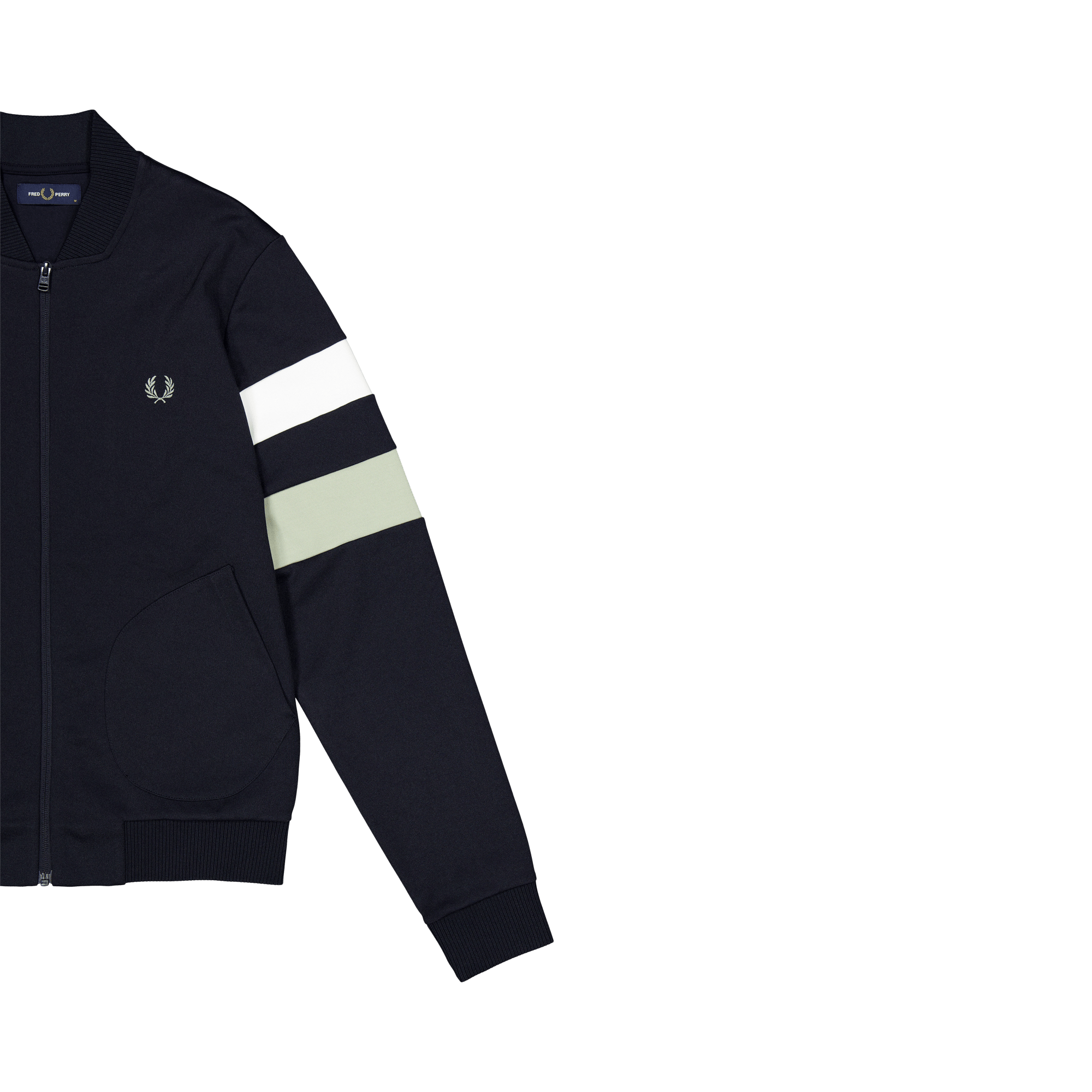 Fred Perry Tipped Sleeve Trk Jkt 608 - Bild 2