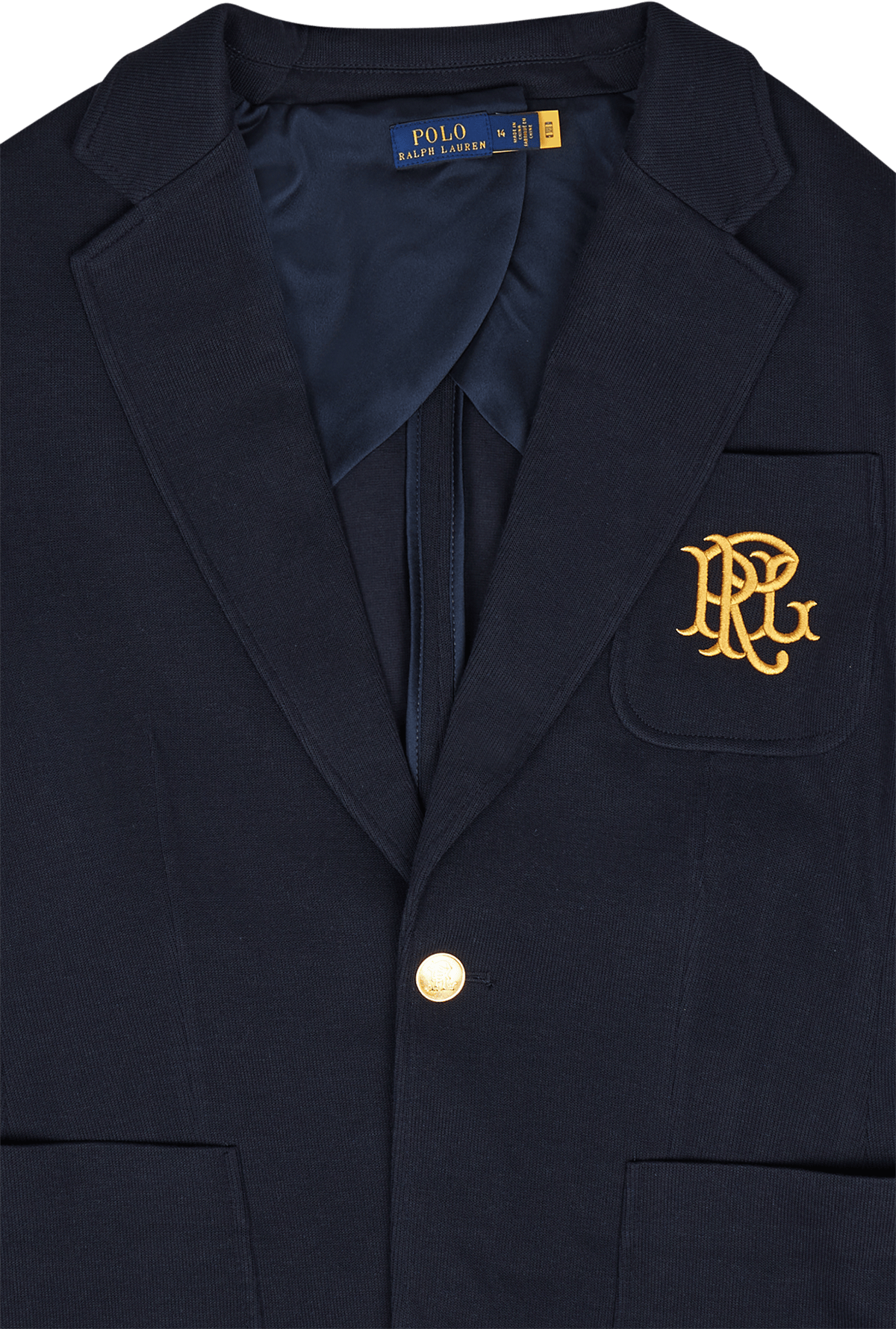 Women's Blazer With Embroidere Blue - Bild 3