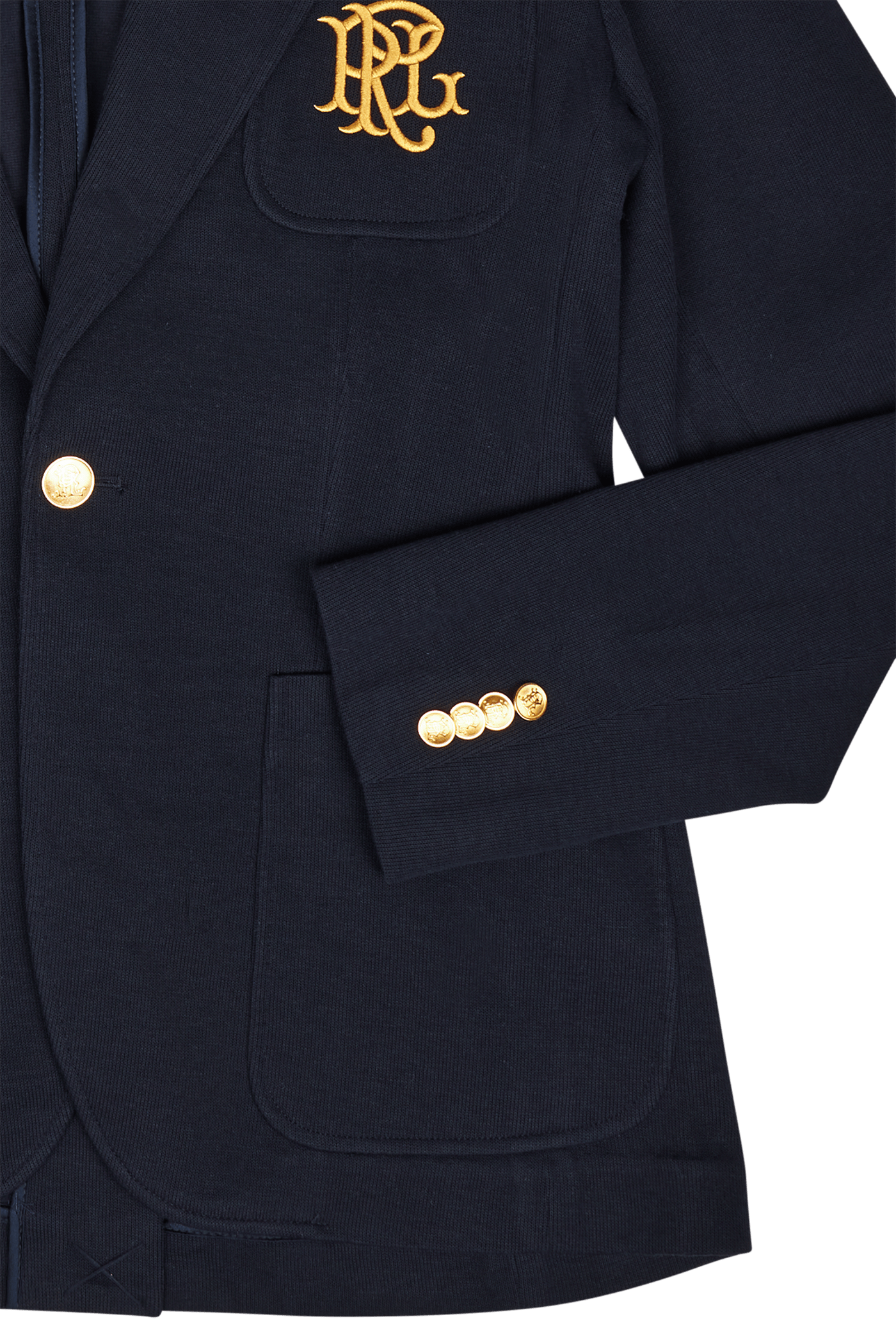 Women's Blazer With Embroidere Blue - Bild 4