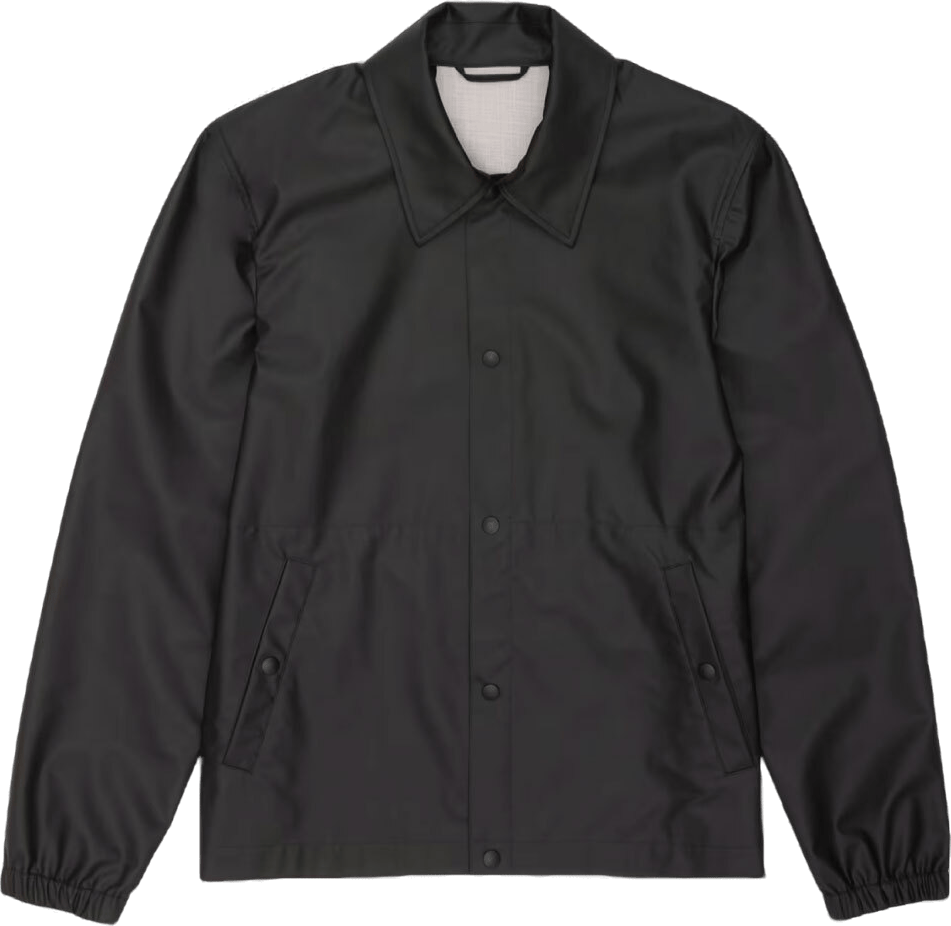 Stadium Jacket.lamin Black
