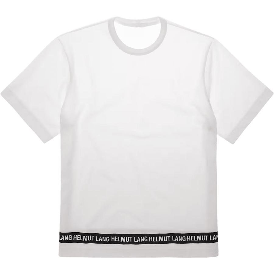 Stripe Tee.bold Cott White