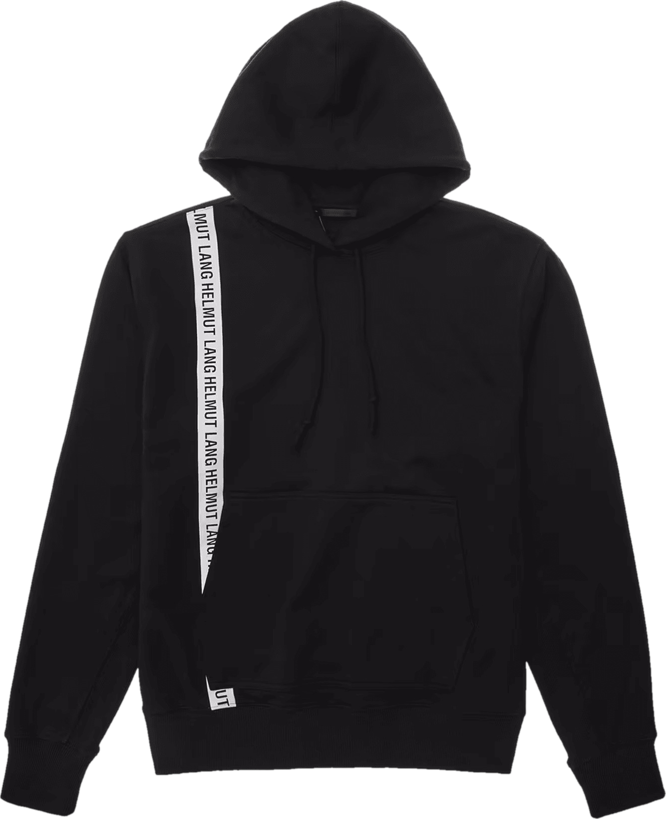 Stripe Hoodie.bold T Black