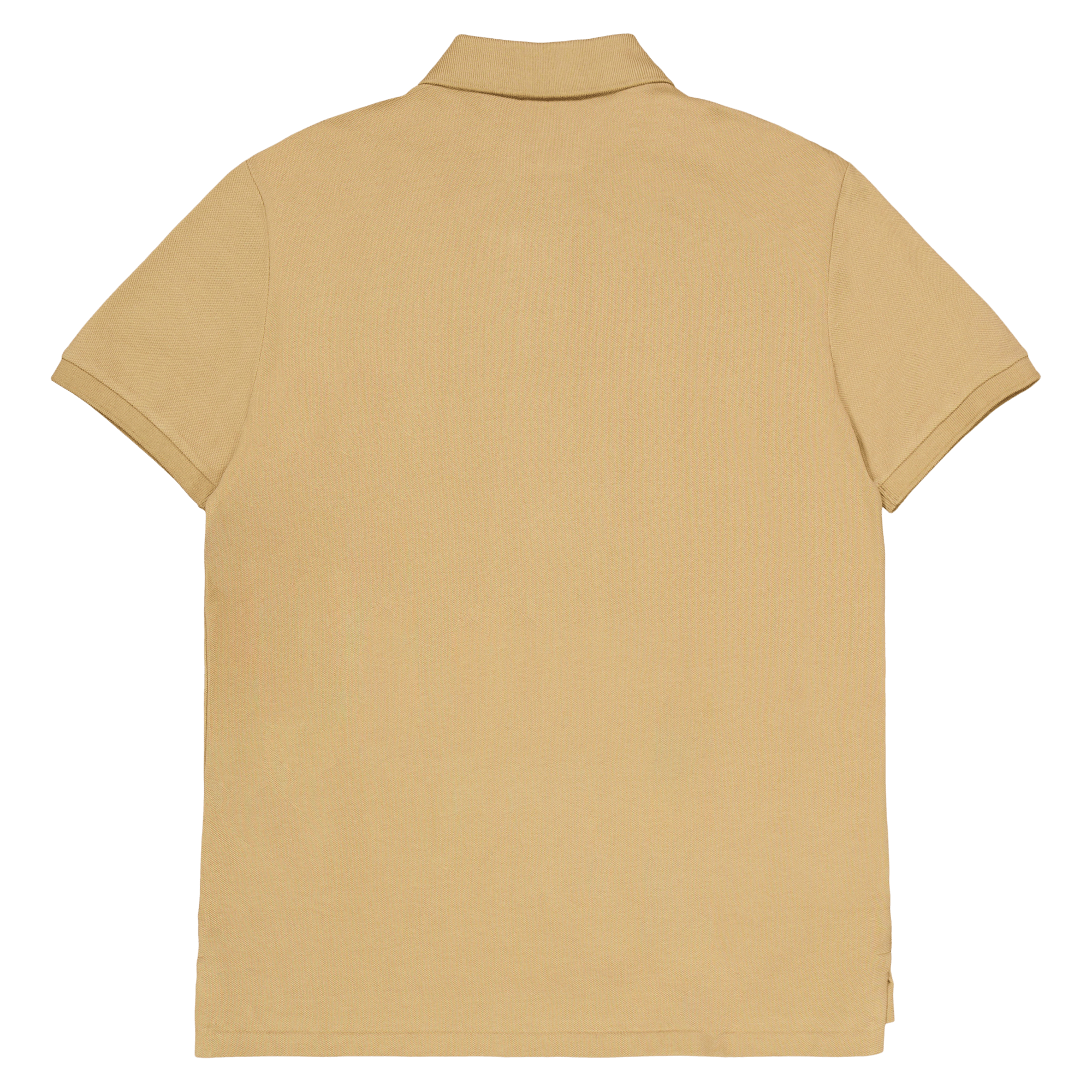Custom Slim Fit Mesh Polo Shirt Cafe Tan - Bild 2