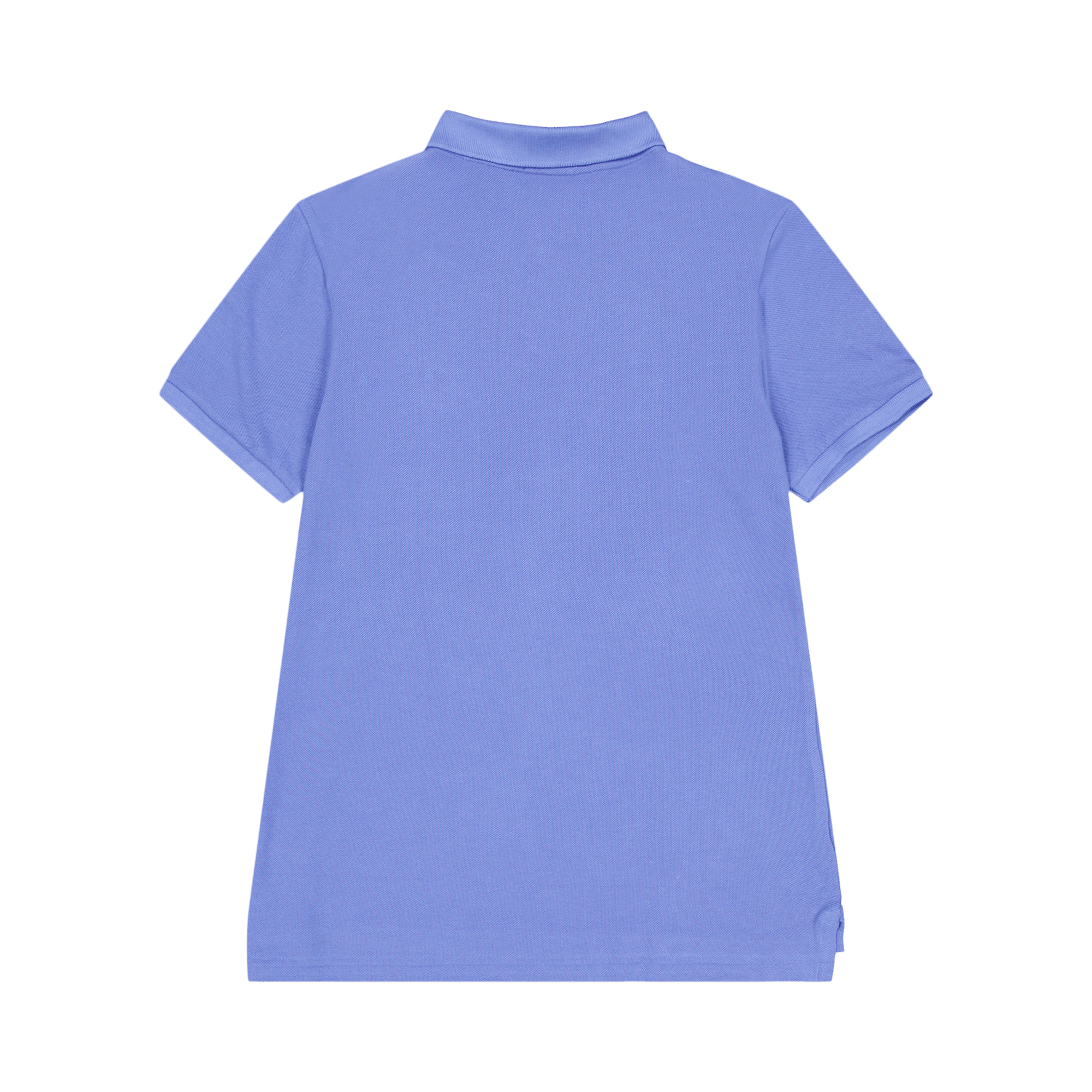 Custom Slim Fit Mesh Polo Shirt Harbor Island Blue - Bild 2