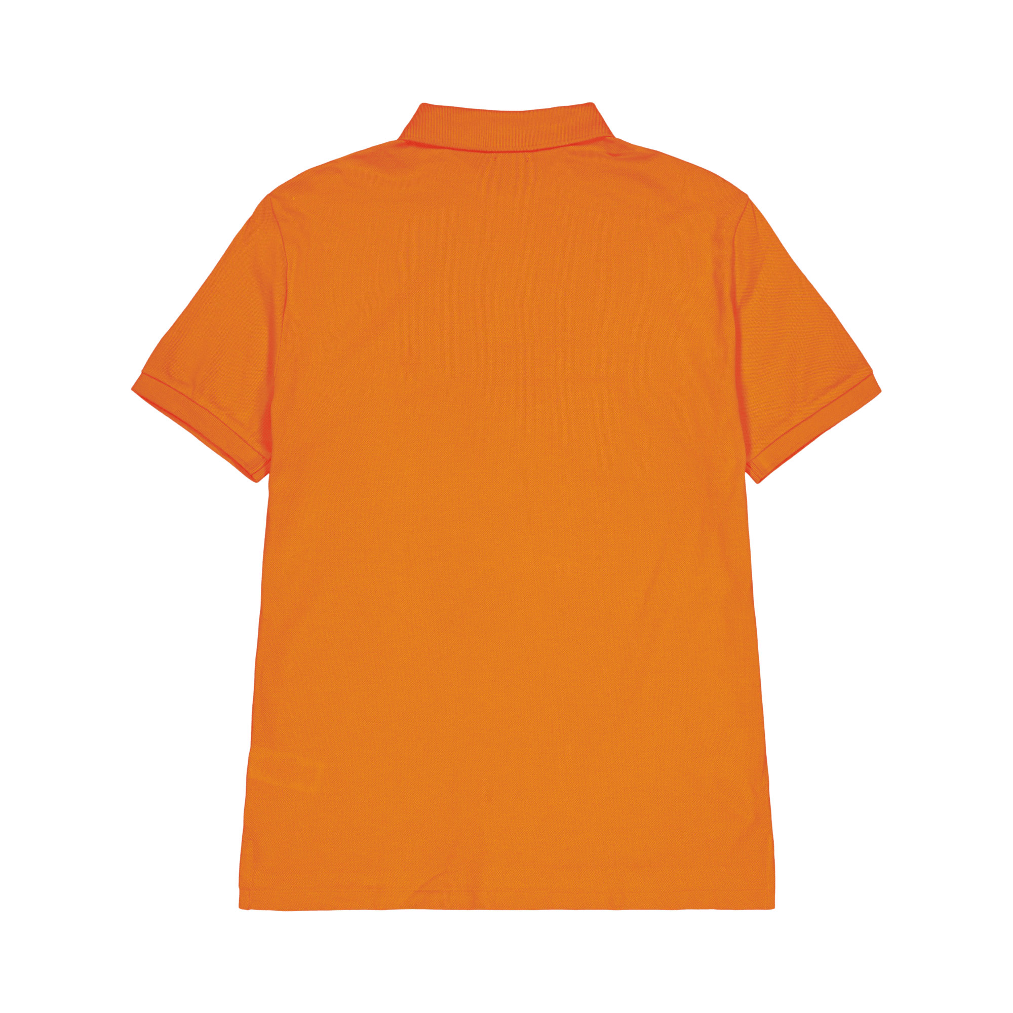 Custom Slim Fit Mesh Polo Shirt Sailing Orange - Bild 2