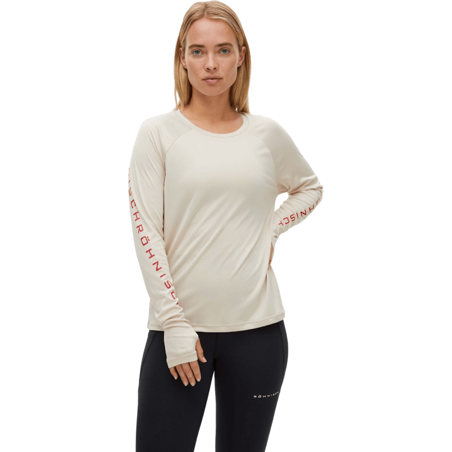 Active Logo Long Sleeve Oatmeal