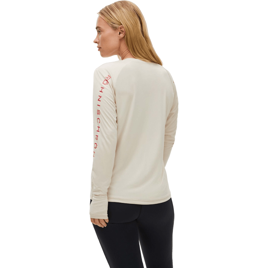 Active Logo Long Sleeve Oatmeal - Bild 2