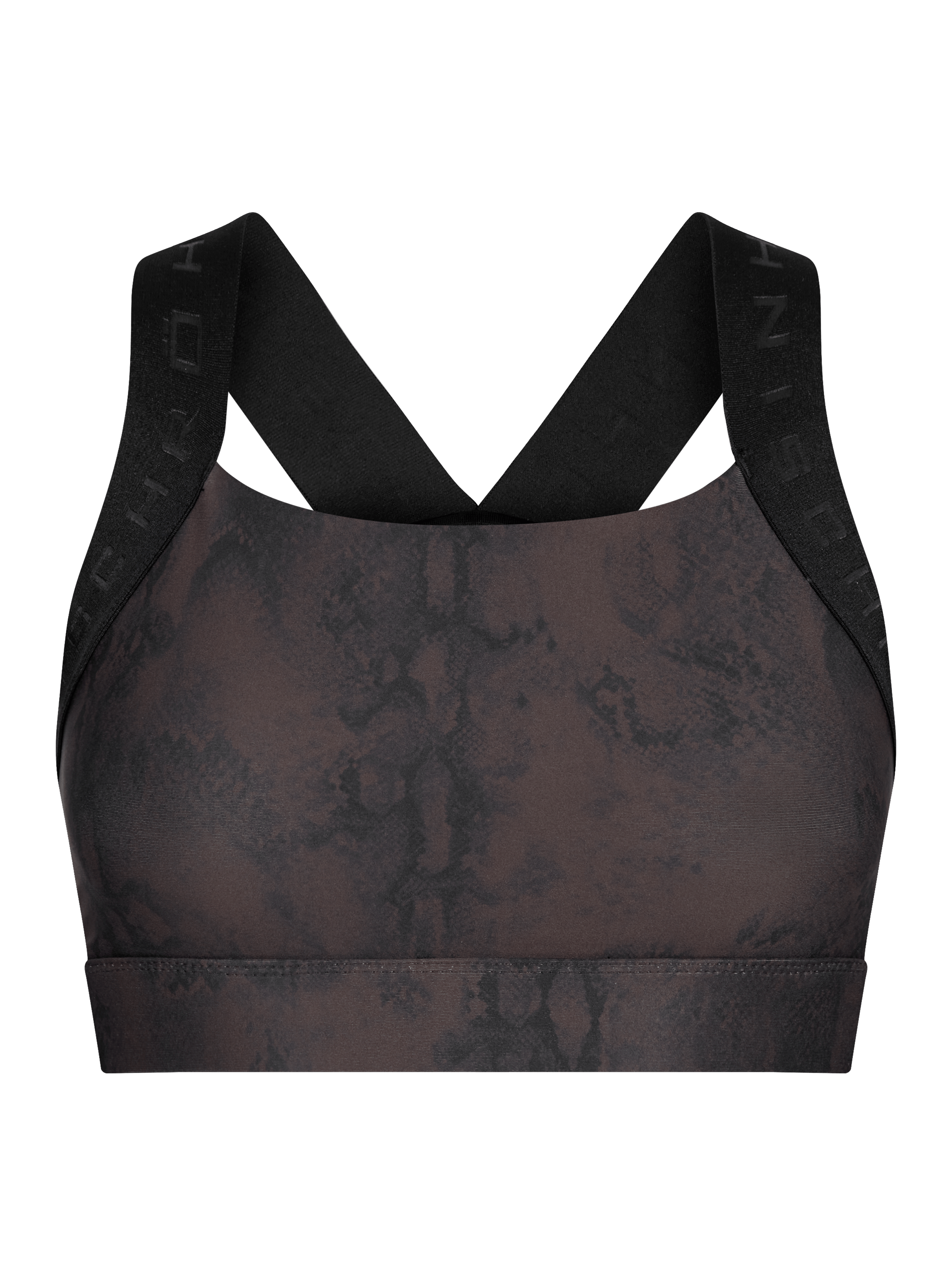Kay Printed Sportsbra Brown Snake - Bild 5