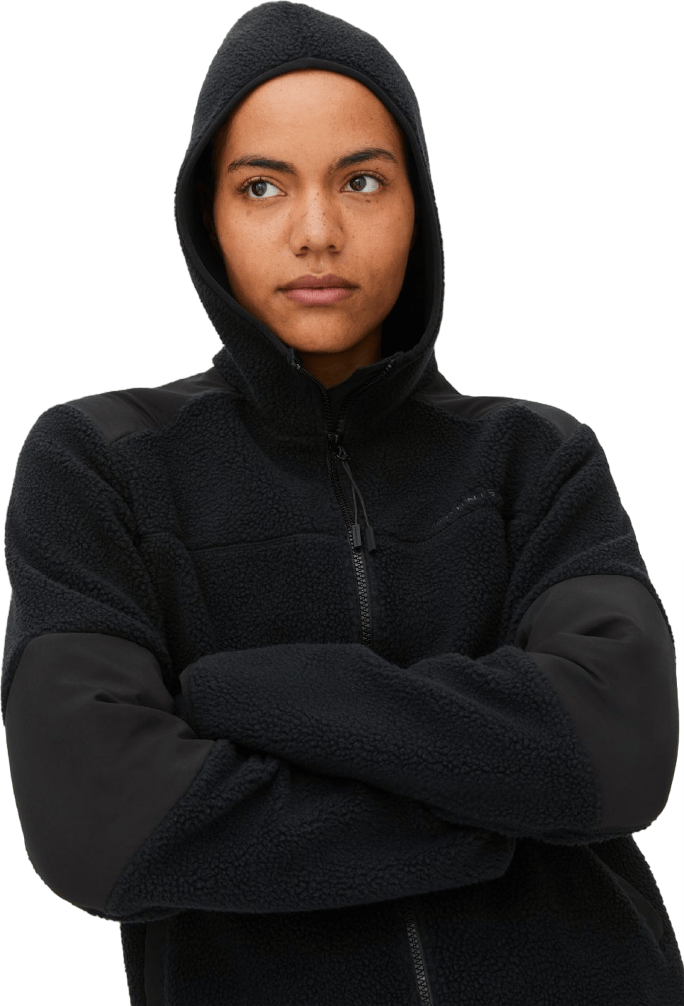 Wazzi Pile Hoodie Black - Bild 2