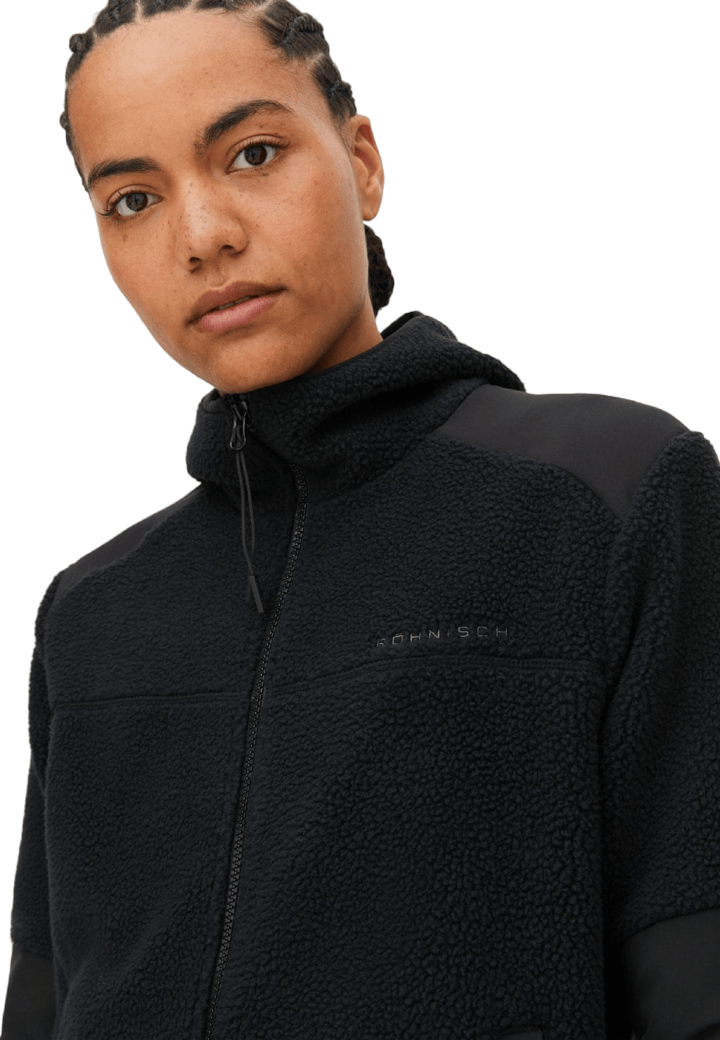 Wazzi Pile Hoodie Black - Bild 3