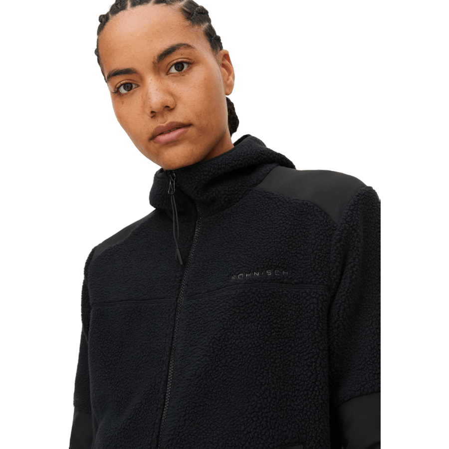 Wazzi Pile Hoodie Black - Bild 3
