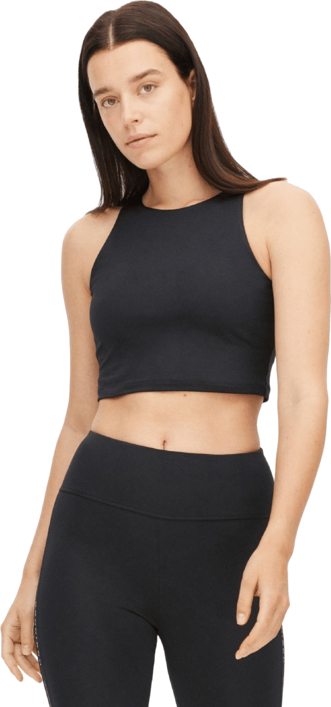 Kay Premium Cropped Top Black