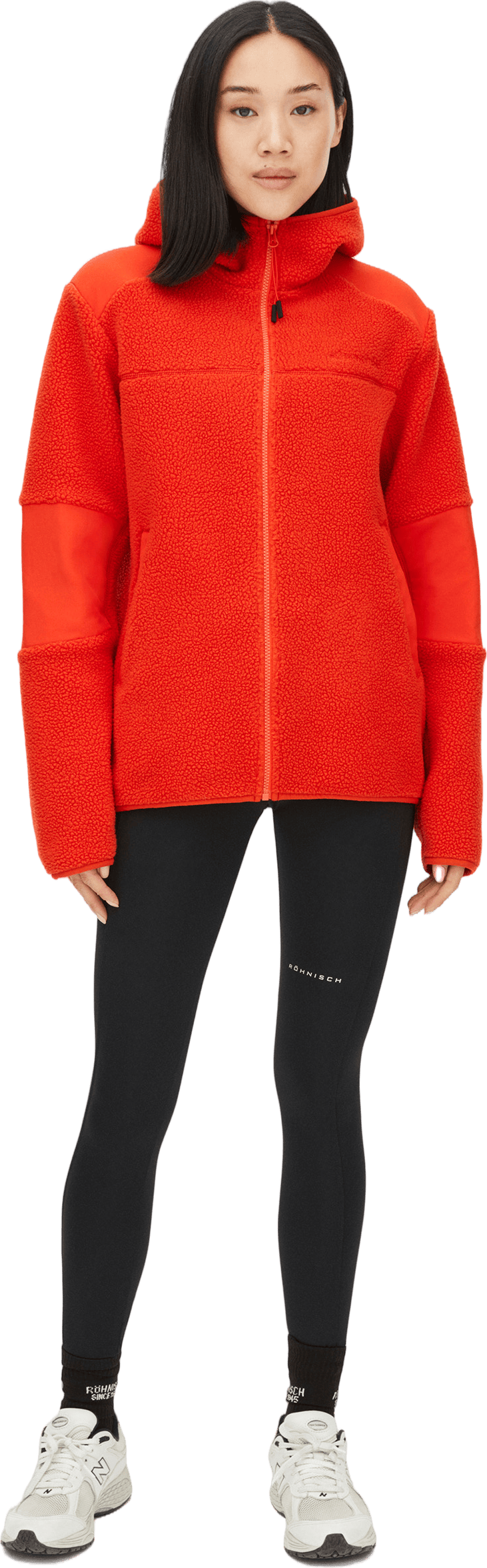 Wazzi Pile Hoodie Poinciana