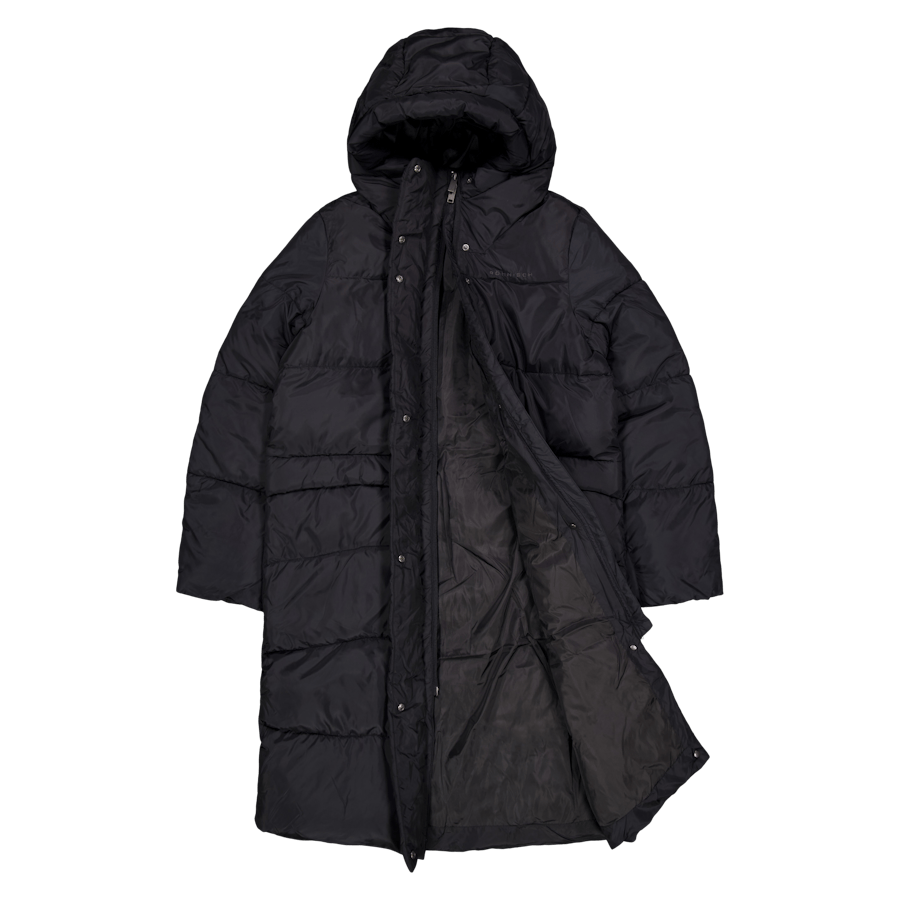 Reign Hood Coat Black - Bild 4