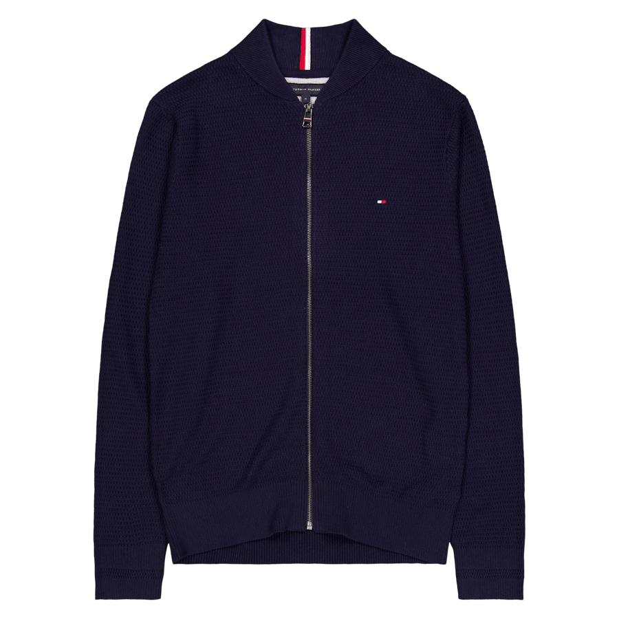 Interlaced Baseball Zip Throug Dw5