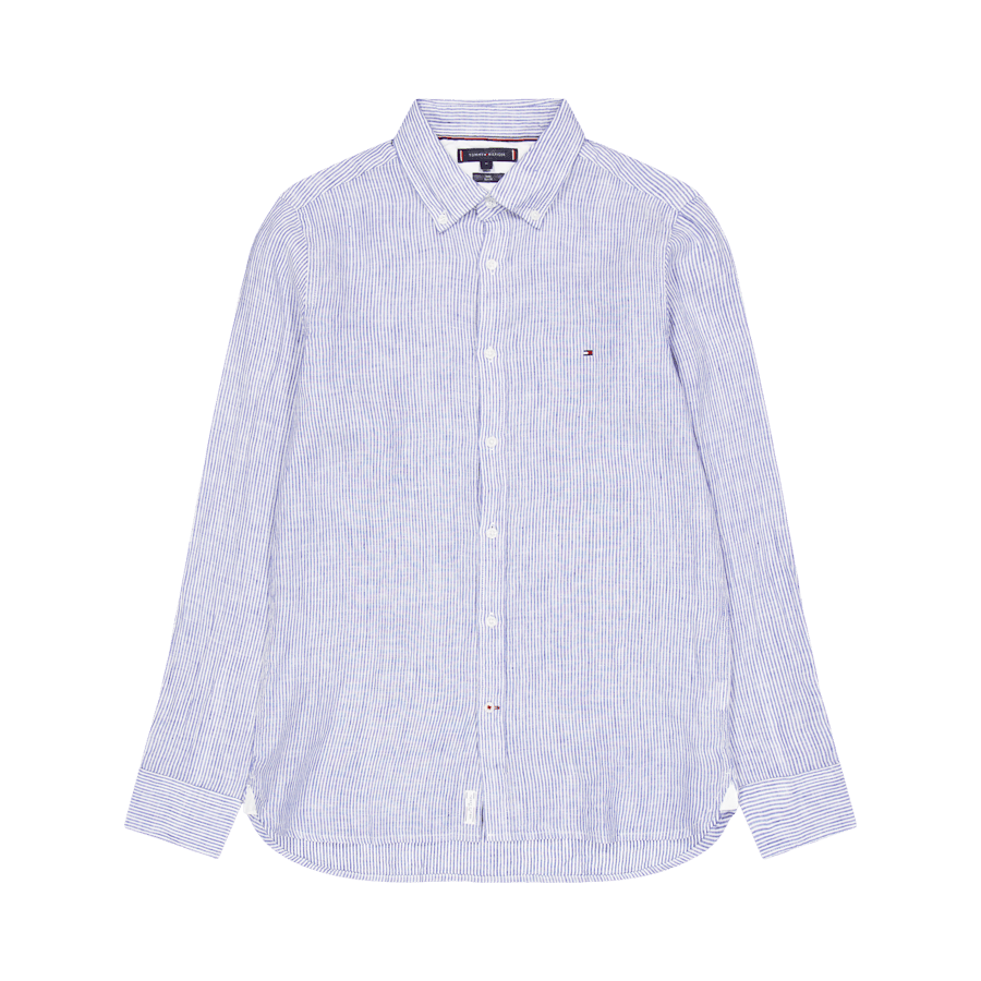 Linen Stripe Sf Shirt 0a4