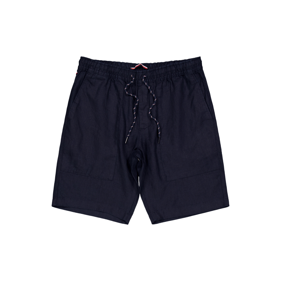 Tommy Hilfiger Harlem Solid Linen Po Utility Dw5