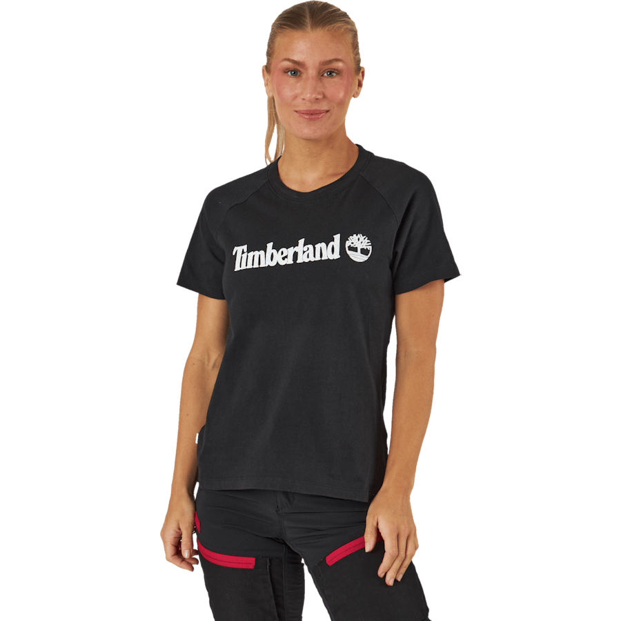 Timberland Logo T-shirt For Wo Black