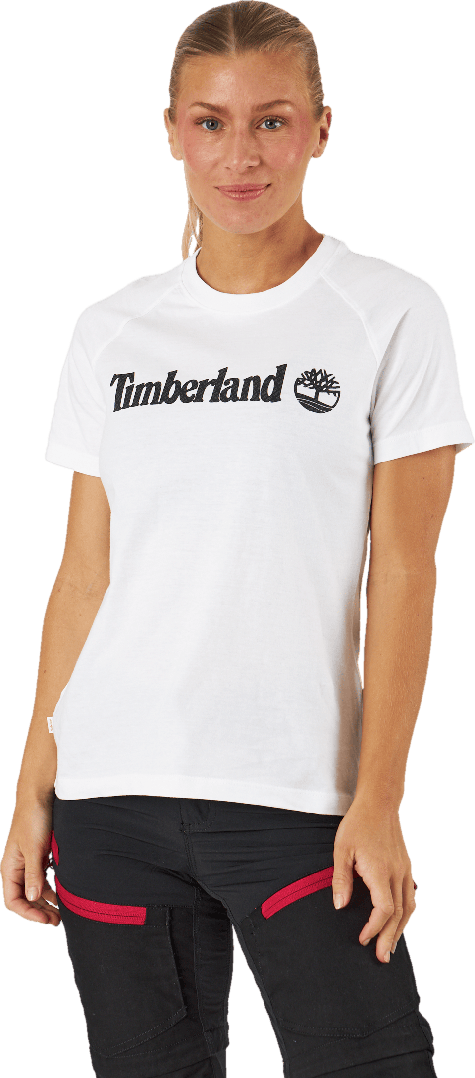 Timberland Logo T-shirt For Wo White