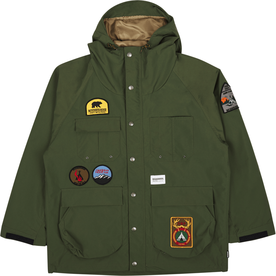 Mountain Parka Jacket Olive Drab