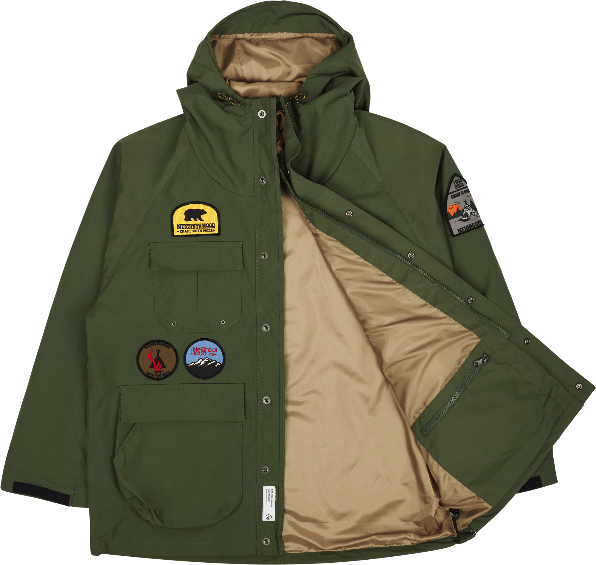Mountain Parka Jacket Olive Drab - Bild 5